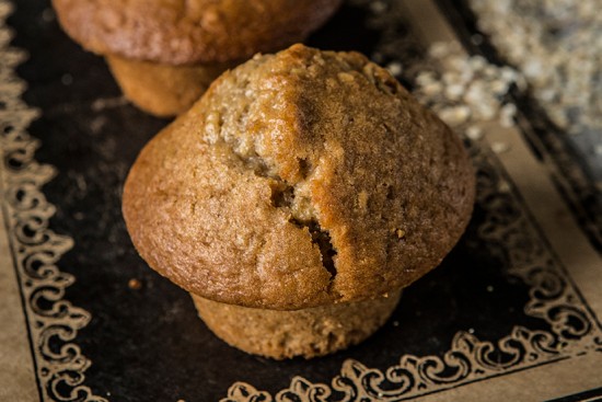 Muffins aux flocons d'avoine et épices