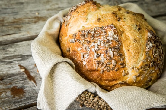 Pumpkin and sunflower seeds bread