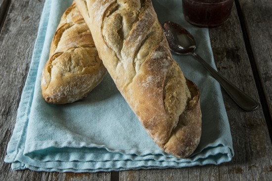 Baguette française pré-cuite
