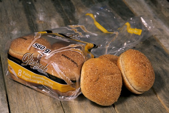 Whole wheat hamburger buns