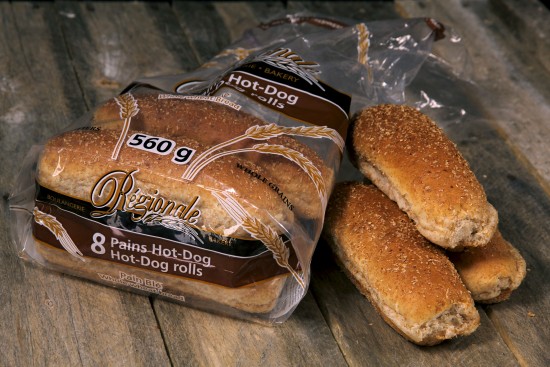 Whole wheat hot dog buns