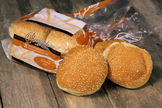 Sesame hamburger buns